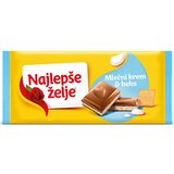 NAJLEPŠE ŽELJE Čokolada ŠTARK mlečni krem 100g | ePonuda.com