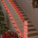  Svjetlosna uže s 1200 LED svjetlima Crvena 50 m PVC | shoptok.hr