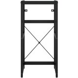 Za kupaonski umivaonik crni 40 x 38 x 83 cm željezni | shoptok.hr