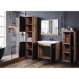 P & B kopalnica malo, barva hrasta, črna, 5-Delno | Shoptok.si