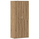 vidaXL Omarica za čevlje artisan hrast 80x39x178 cm inženirski les, (22013696) | Shoptok.si