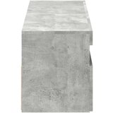 TV ormarići s LED svjetlima 2 kom siva boja betona 60x35x40 cm | shoptok.hr