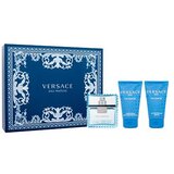 Versace Man Eau Fraiche darilni set toaletna voda 50 ml + gel za prhanje 50 ml + balzam po britju 50 ml za moške Cene