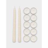 Sinsay Set svijeća: spiralne stolne svijeće i lučice 10 pack | shoptok.hr