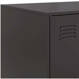 vidaXL Komoda crna 99 x 39 x 73 cm čelična | shoptok.hr