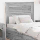  Uzglavlje s uzglavljem Siva Sonoma 100 cm Konstruirano drvo | shoptok.hr