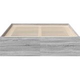  Okvir kreveta siva boja hrasta 140x200 cm | shoptok.hr