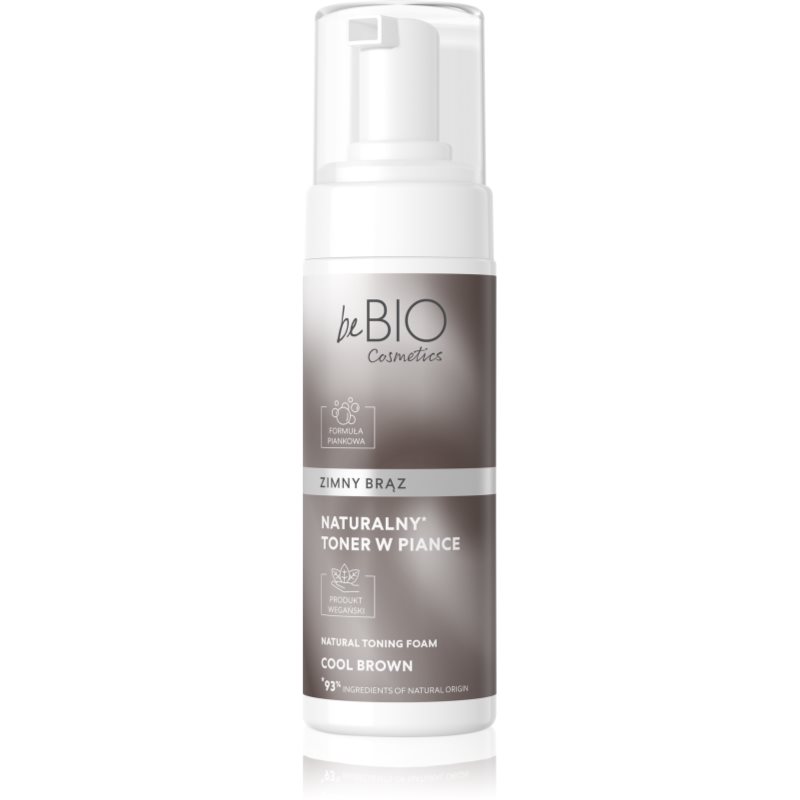 beBIO Natural Foam Toner Cold Brown pjena za toniranje za kosu 120 ml Cijene