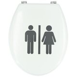 Michelino MDF daska za WC školjku za žene i muškarce | shoptok.hr