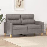 vidaXL dvosed taupe 120 cm blago | Shoptok.si