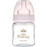 Canpol baby flašica 120ml široki vrat, pp - royal baby - pink Cene