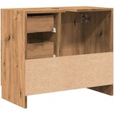 vidaXL Omarica za umivalnik artisian hrast 63x30x54 cm inženirski les | Shoptok.si