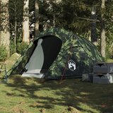 vidaXL Tunelski šator za kampiranje za 2 osobe kamuflažni vodootporni | shoptok.hr