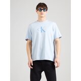 Calvin Klein Jeans Majica 'Hero' pastelno modra / svetlo modra | Shoptok.si