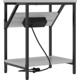 vidaXL Noćni ormar Sivi hrast sonoma 38 x 30 x 48 cm Konstruirano drvo | shoptok.hr