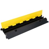 vidaXL Rampe za zaštitu kabela s 2 kanala 2 kom 100 cm gumene | shoptok.hr