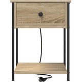  Noćni ormar Sonoma hrast 42 x 41 x 56 cm Konstruirano drvo | shoptok.hr