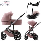 Britax Romer dječja kolica 4u1 smile™ 5z dusty rose + baby-safe™ pro + isofix baza vario™ 5z | shoptok.hr