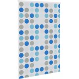  Roleta za tuš 140 x 240 cm s uzorkom krugova | shoptok.hr