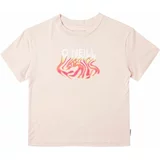 O'neill RUTILE T-SHIRT Majica za djevojčice, ružičasta, veličina