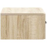  Stenski nočni omarici 2 pcs Sonoma hrast 49 x 34,5 x 20 cm, (5000209552) | Shoptok.si