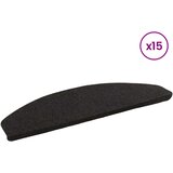  Samoljepljivi stepenasti ulošci Polukružni 15 pcs Antracit | shoptok.hr