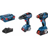Bosch set alata na baterije u koferu: GDX 18V-200 + GSR 18V-50+ 2 X GBA 18V 4.0AH + GAL 18V-40 U L-BOXX koferu za alat (06019J2220) | ePonuda.com