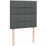  Krevet s oprugama i madracem tamnosivi 90 x 190 cm od tkanine | shoptok.hr