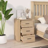  Nočna omarica sonoma hrast 50x36x60 cm inženirski les, (20602520) | Shoptok.si