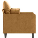  Fotelja smeđa 60 cm baršunasta | shoptok.hr