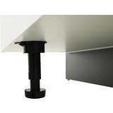 Kondela računalniška miza/igralniška miza, grafit/bela, tezro new | Shoptok.si