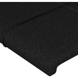  Uzglavlje s ušima crno 163x16x118/128 cm od tkanine | shoptok.hr