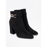 Shelvt Elegant black boots with a jewelry accent | Shoptok.si