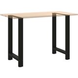  Noge za barski stol Crne 2 kom 60 x (90-91) cm Čelik | Eponuda.com
