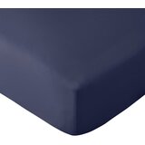 Catherine Lansfield Temno modra napenjalna rjuha 135x190 cm So Soft – Cene