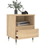  Noćni ormarići 2 kom boja hrasta 40x35x50 cm konstruirano drvo | shoptok.hr