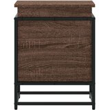 vidaXL Kutija za pohranu s poklopcem 40x40x51,5 cm konstruirano drvo | shoptok.hr