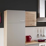 Flex-Well Kuhinjski Blok Brez Aparatov Riva, Barva Šampanjca, Hrast | Shoptok.si