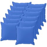  Jastuk s jastukom HOUTEN 12 kom. Kraljevsko plava Poliester - Kraljevski plava 50 x 50 cm 12 | shoptok.hr