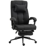 Vinsetto pisarniški stol poliester, pena 66Š x 76G x 112 120V cm Črn, (5000242944) | Shoptok.si