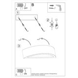  Zidna lampa ATENA beton | shoptok.hr