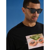 Sinsay Pamučna majica s natpisom Fresh and Juicy | shoptok.hr