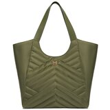Pinko Torbe TOTE BAG PUZZLE RECYCLE Zelena | Shoptok.si