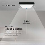  LED plafonsko svetlo za kupatilo LED/30W/230V 3000K IP44 crna | Eponuda.com