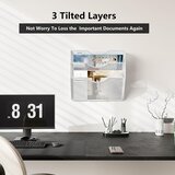 TQVAI stenski organizator za dokumente 3-nadstropni | Shoptok.si