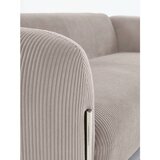 Jotex Sivo-bež sofa od samta 234 cm Everman – | shoptok.hr