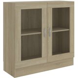  Vitrina boja hrasta sonome 82,5x30,5x80 cm konstruirano drvo | shoptok.hr