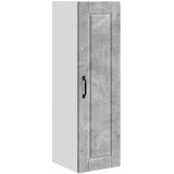  Ormar za Zid Betonski sivi 30 x 31 x 100 cm Konstruirano drvo | shoptok.hr