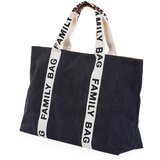 Childhome Family Bag Canvas Black potovalna torba 55 x 40 x 18 cm 1 kos | Shoptok.si