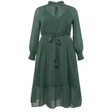 Guido Maria Kretschmer Curvy Collection Košulja haljina 'Thassia' zelena